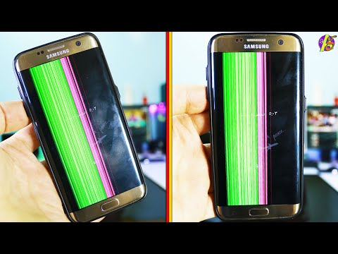 تجربتي في اصلاح شاشة تليفون S7 edge - احذروا