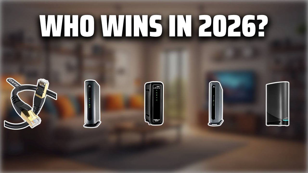 The Top 5 Best Cable Modem Router in 2026 - Must Watch Before Buying ...