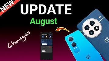 August New Software Update 📲 OnePlus Nord CE 4 Lite 5G & OnePlus 13 🔥 Changes New features 