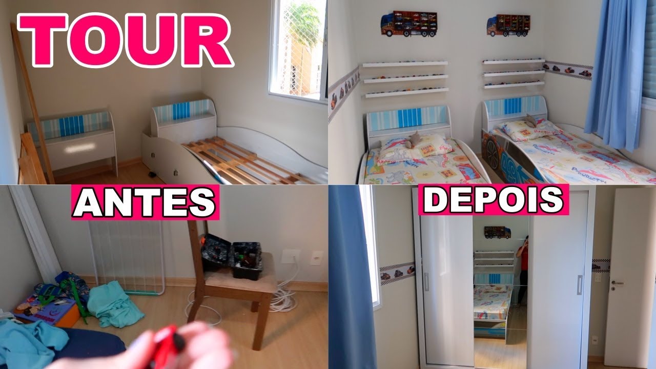 tour pelo quarto dos gemeos