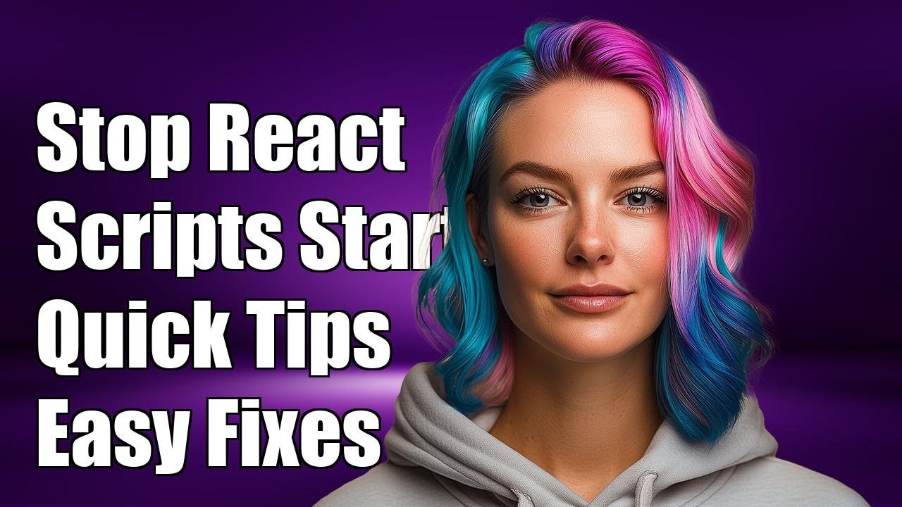 How to Stop React-Scripts Start Command: Quick Solutions & Tips - YouTube