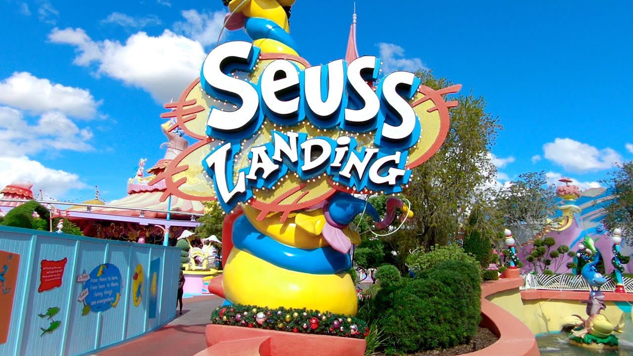 As atrações da Seuss Landing no Islands of Adventure – Orlando do dia