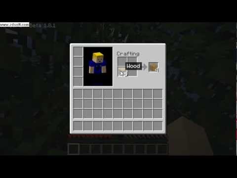Minecraft - How to make an axe - YouTube