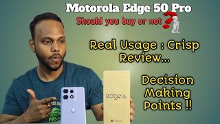 Motorola Edge 50 Pro - 20days usage. Short and crisp review for decision making!!
