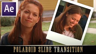 Polaroid slide tutorial | after effects (ae)