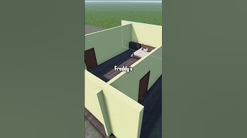 So I made a FNAF game in ROBLOX... (PART 1) #roblox #shorts