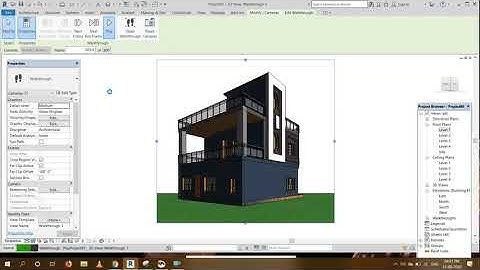 Autodesk Revit: Create and Edit Walkthrough Video Tutorials Part 8