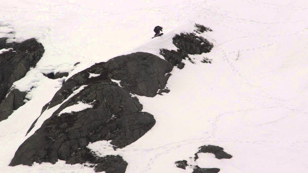 Gjermund Daniel Moe: 4th snowboard: Stavanger Freeride 2014 - YouTube