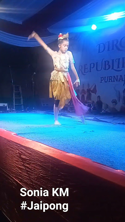 Sonia Km Jaipong HUT RI ke 80