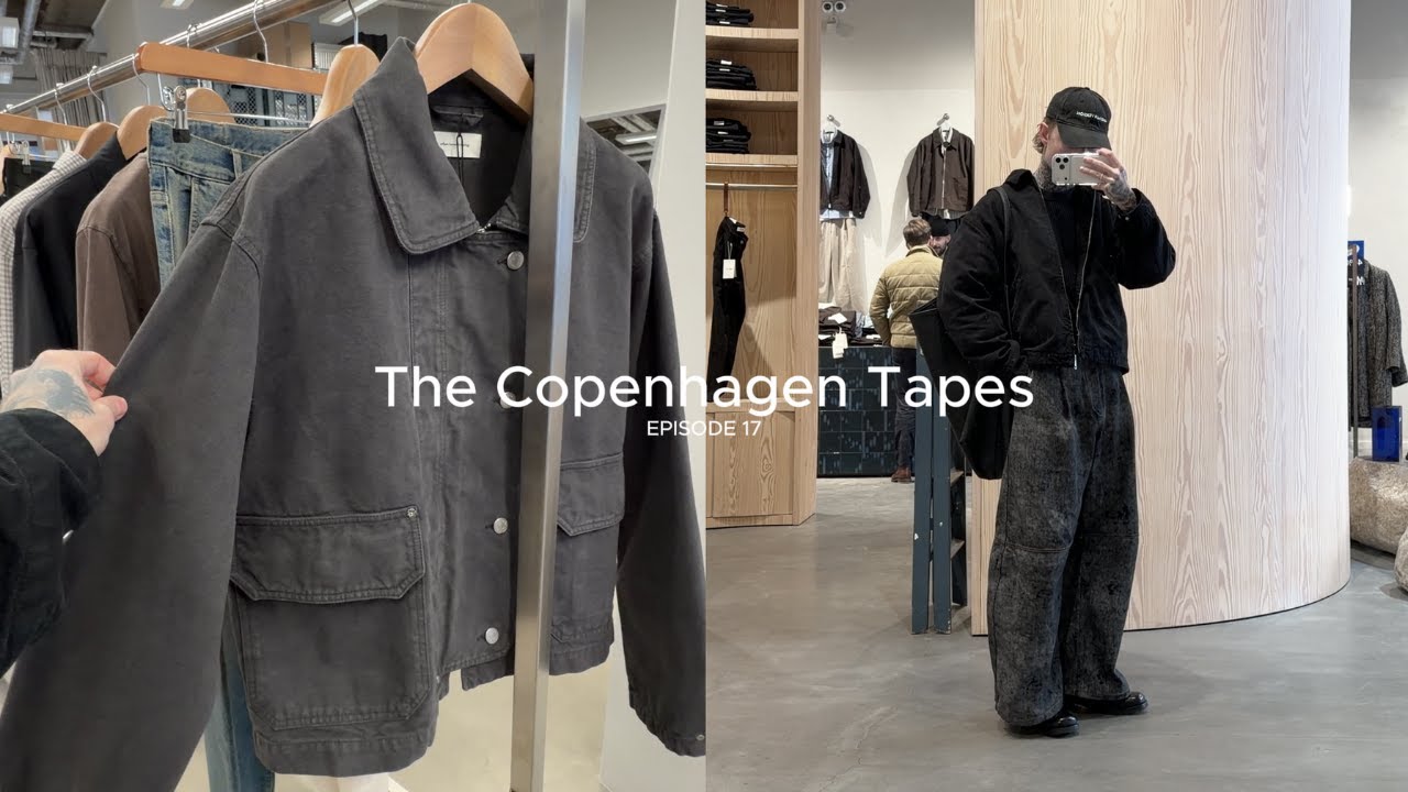 Мои любимые магазины мужской одежды в Копенгагене | Один день из жизни
