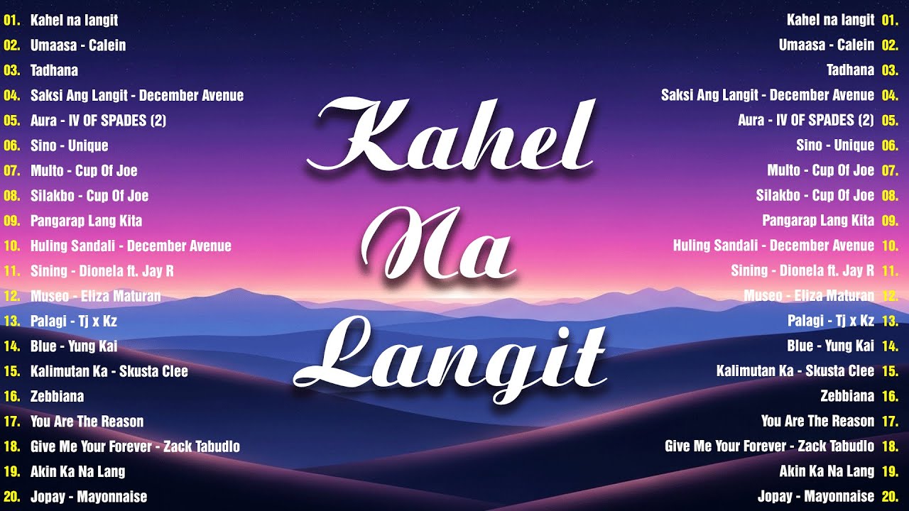 Kahel na langit - Maki, Multo | Best New Tagalog Love Songs 2025 - Hot Hits OPM On Spotify Kahel na langit - Maki, Multo | Best New Tagalog Love Songs 2025 - Hot Hits OPM On Spotify
