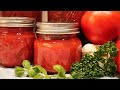 How to make canned tomato sauce yourself? Canning tomato sauce at home