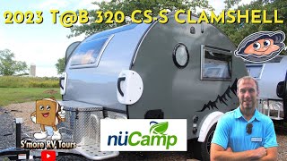 Easy To Tow? Would Your Family Fit? 2023 T@B 320 CS-S Clamshell-Happy As  A Clam Tour With Sam by The Neverland Nap Company 12,295 views 1 year ago 9 minutes, 1 second