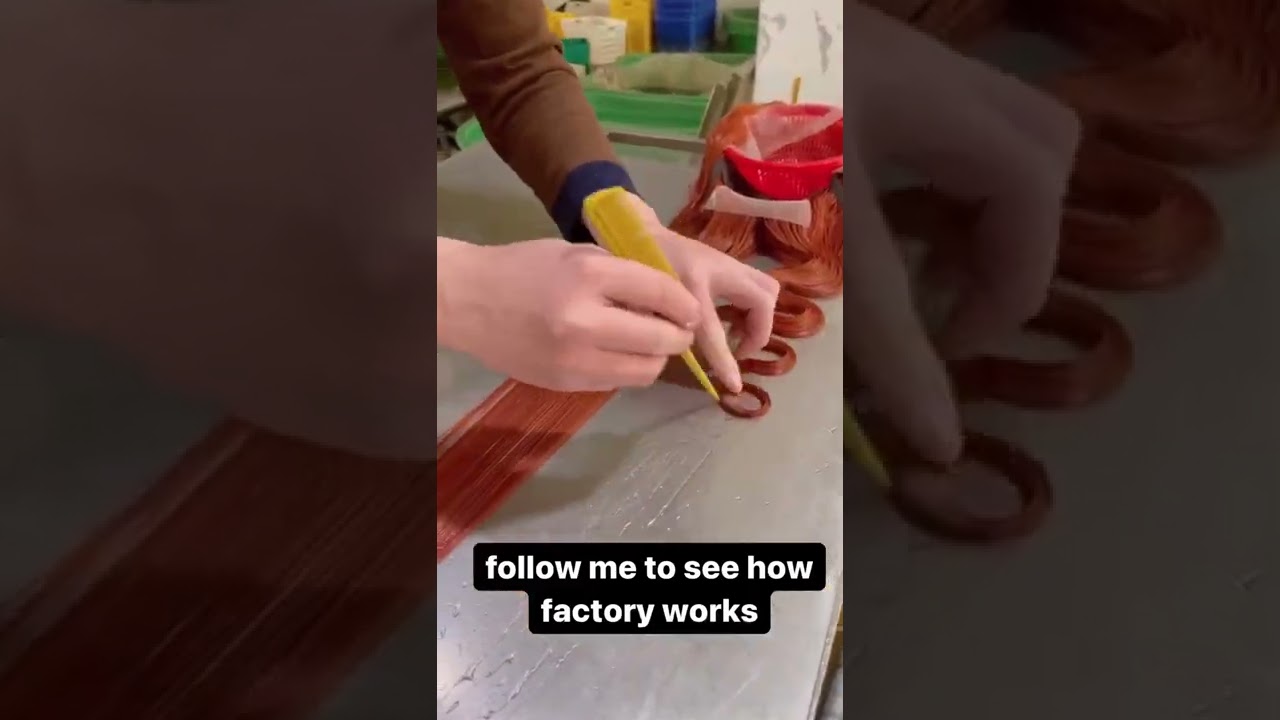 How our factory make body wave texture?  