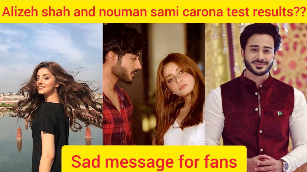 Alizeh Shah and Nauman Sami Carona Virus Test results || Celebrities Info Corner