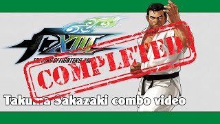 Kof Xiii Takuma Sakazaki Combo Video Final Version