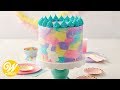 Colorful Easter Bunny Watercolor Cake | Wilton