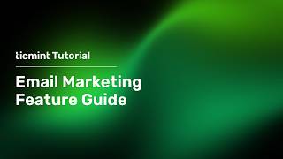 Ticmint Email Marketing Feature Guide | Create, Send & Track Campaign Performance