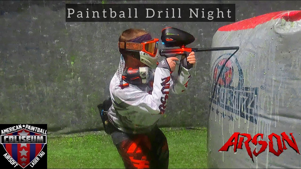 Paintball Drill Night w/ Arson - Speedball Practice Edit @ APC Indoor