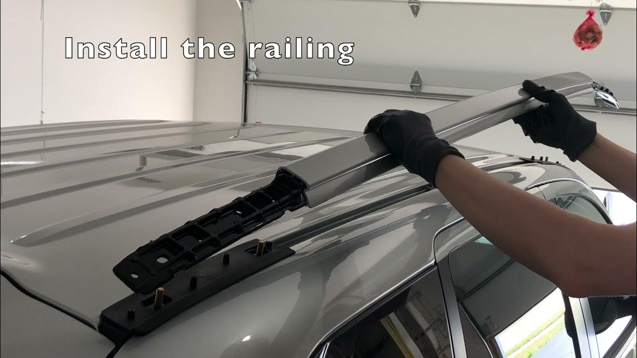 Roof Rail Installation Mitsubishi Outlander YouTube