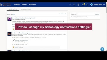 How Do I Change my Schoology Notification Settings?