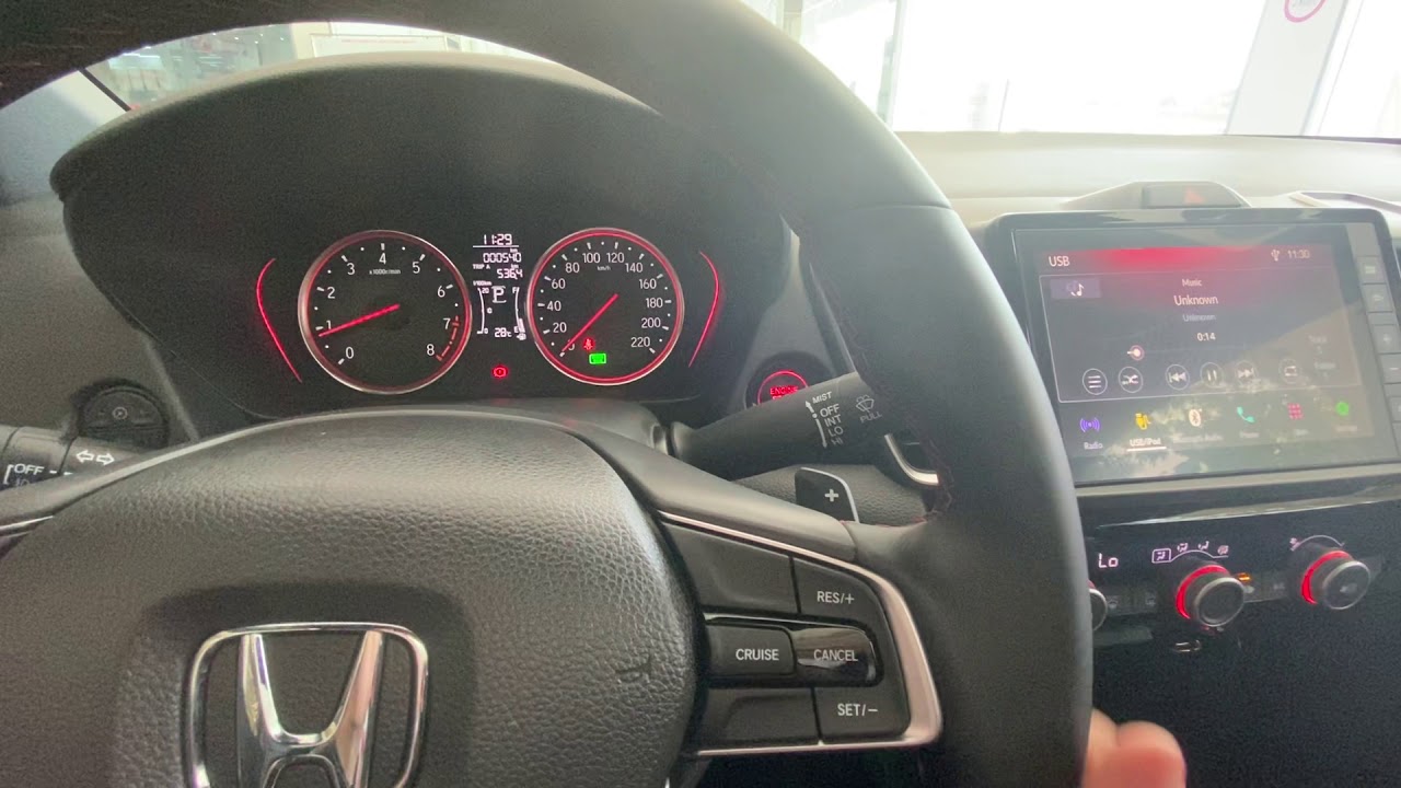 Hướng dẫn các tính năng cơ bản trên Honda City 2021... - youtube