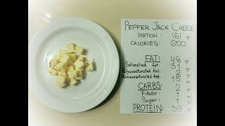 #4 Pepper Jack Cheese: 600 calorie keto blood sugar tests #4 Pepper Jack Cheese: 600 calorie keto blood sugar tests