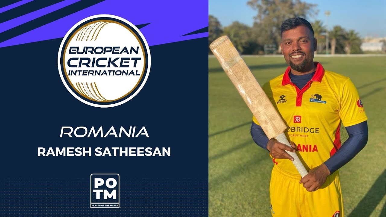 POTM: R.Satheesan - ROM vs BUL | Highlights | ECI Valletta Cup T20I, Malta Day 4 | ECI22.018