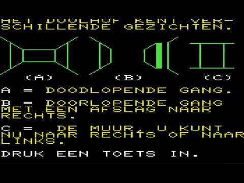 DOOLHOF DOOL HOL MAZE 3D VIC 20 VIC20 VC20 VC 20 VIC 1001 COMMODORE PANTHEON Bostjan Grandovec