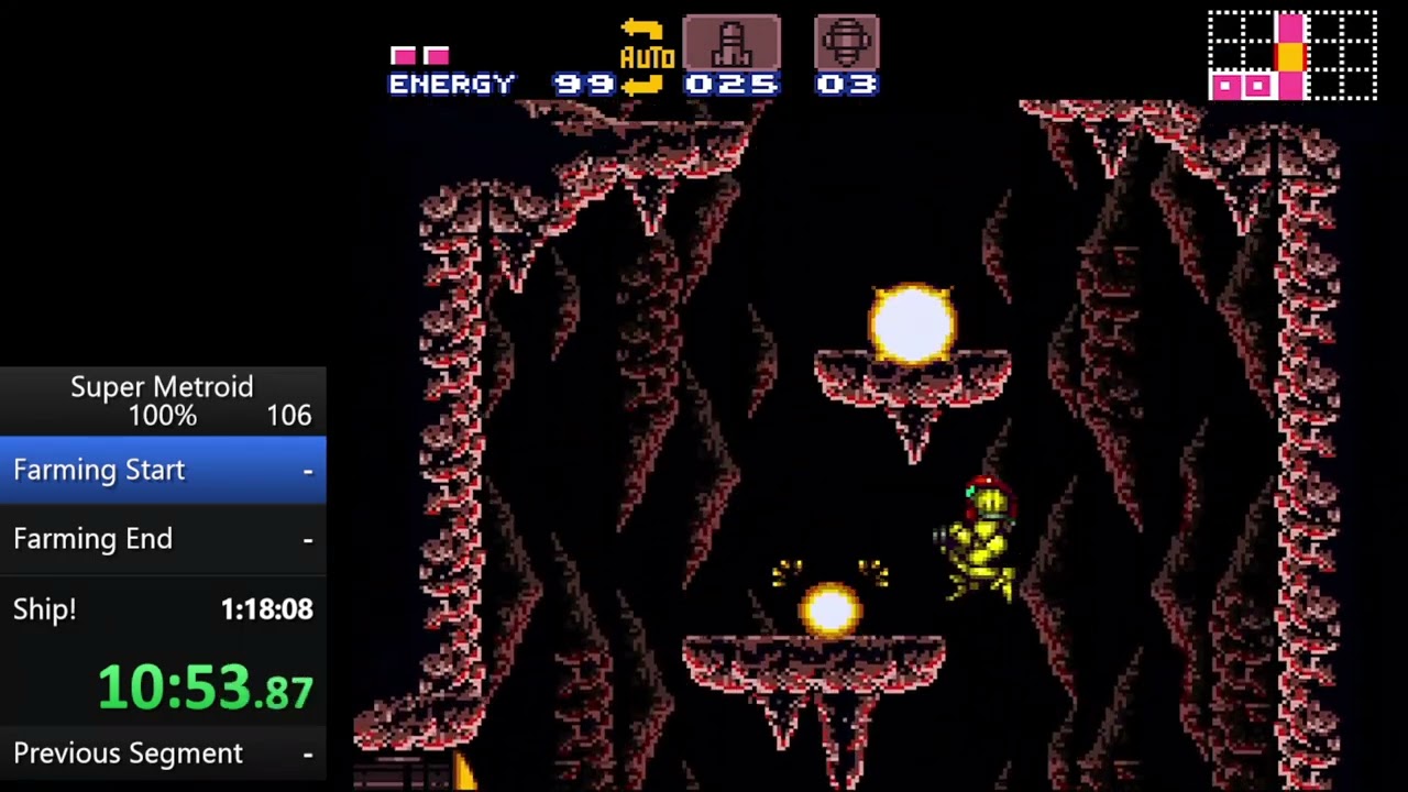 スーパーメトロイド100% RTA (