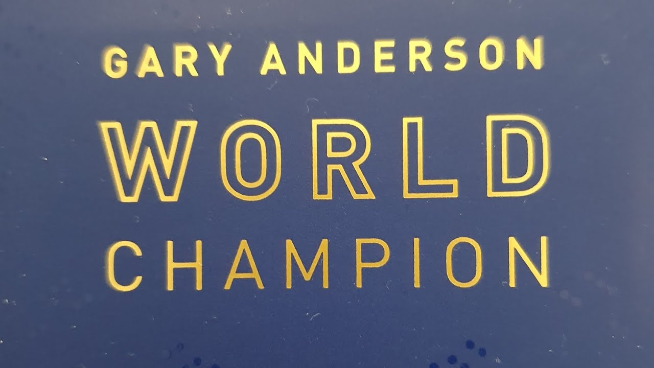 Unicorn Gary Anderson Phase 6 Darts Review YouTube