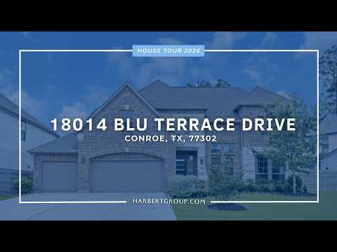 18014 Blu Terrace Drive, Conroe, TX home video tour