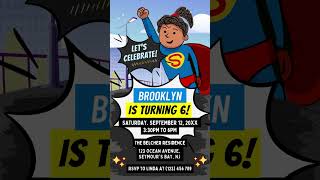 EaziInvites I Superhero Birt ay Party Invitation Templates