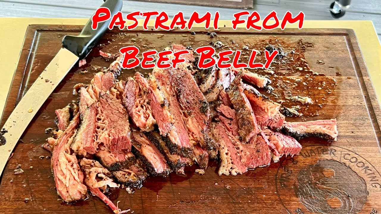 Smoked Pastrami from Beef Belly on the Keveri H1 w/ The MeatStick 4X