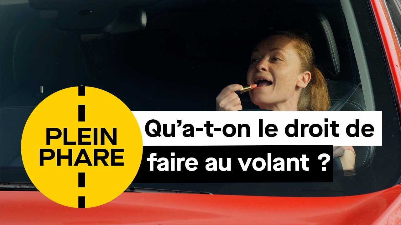 Manger, fumer, être en tongs… Qu'a-t-on le droit de faire au volant ?