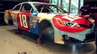 M&M'S 'M'Prove America NASCAR wrap - Time Lapse of Kyle Busch's racecar
