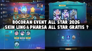 Skin Ling & Pharsa All Star Gratis ? Bocoran Event All Star 2026