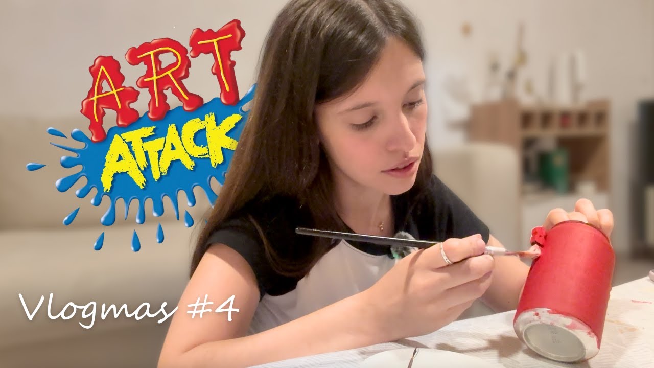 VLOGMAS #04 | hoy hacemos MANUALIDADES NAVIDEÑAS 🎄