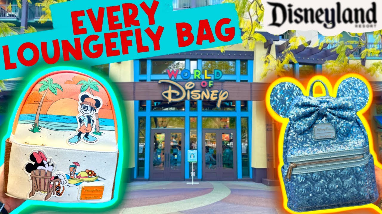 EVERY Loungefly Bag At World Of Disney | Disneyland Resort
