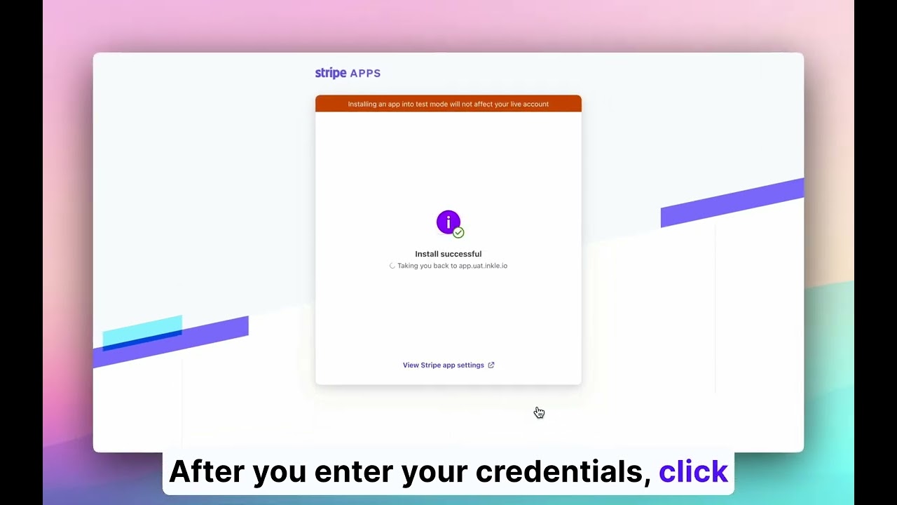 How to connect Stripe to Inkle Books