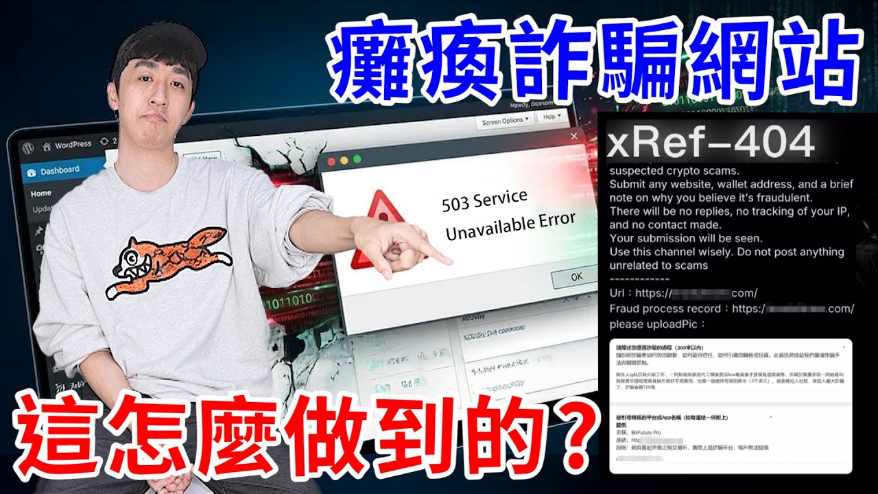 我喜歡這種以暴制暴，匿名駭客癱瘓詐騙網站！【好棒Bump】