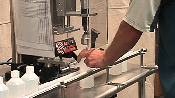 Semiautomatic Single Head Tabletop Cap Tightener