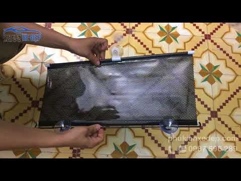 Video Rèm che nắng ô tô cuộn thông minh - youtube