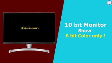 Monitor support 10 bit color but show 8 bit only | Enable 10 bit color Mode on Windows PC