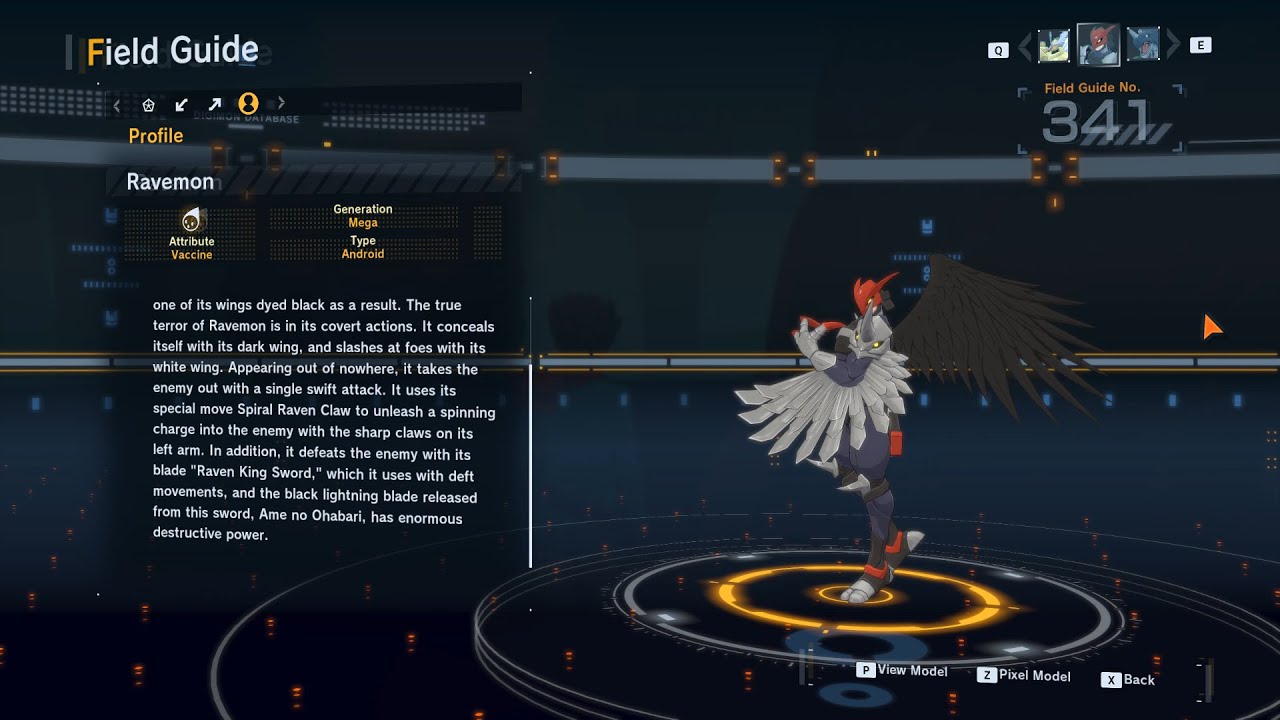 ravemon all digivolution/de-digivolution/profile Digimon Story Time ...