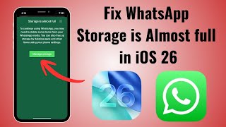 How to Fix WhatsApp Storage Is Almost Full | Clear WhatsApp Storage on iPhone & Android screenshot 5