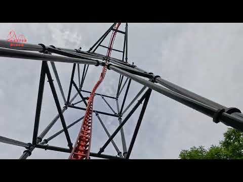 Tigris Busch Gardens 4K 60FPS Front Row POV