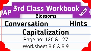 Conversation Hints Capitals I AP new 3rd Class English Workbook