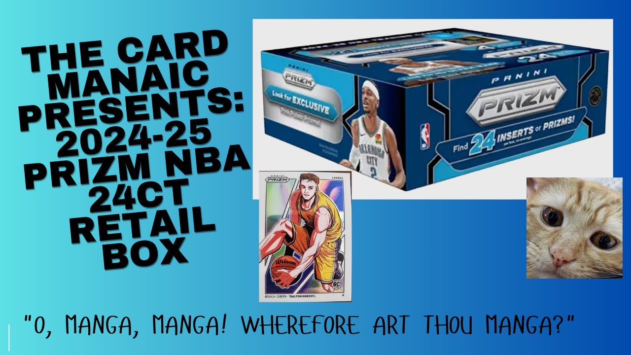 2024-25 Panini Prizm NBA 24ct Retail Box Opening Reveal