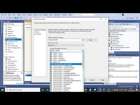 ingect data from snowflake to sql by using ssis